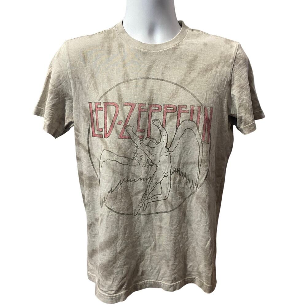 LED ZEPPELIN GRAPHIC TEE — Gray Tailgate Men's Size XS